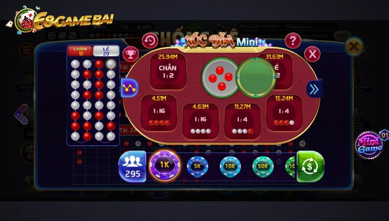 Tổng quan về xóc đĩa 68 Game Bài