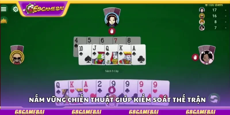 Nắm vững chiến thuật giúp kiểm soát thế trận